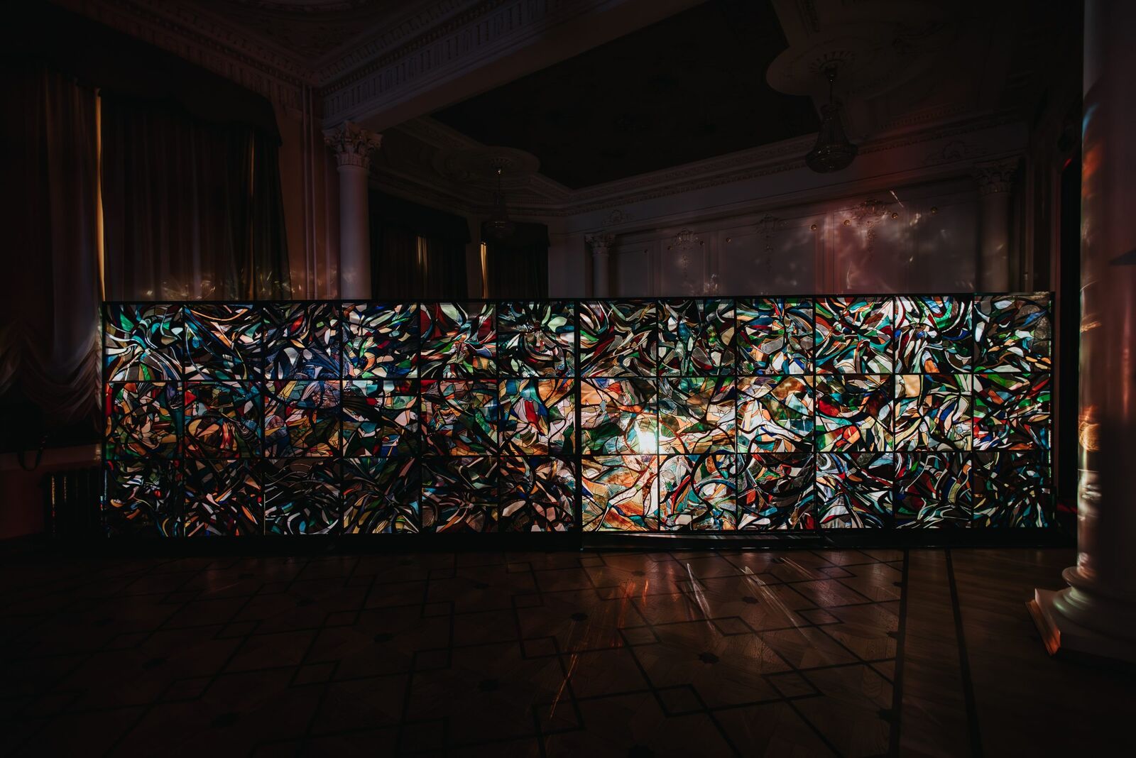 Stained glass detail